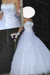Продаю красивейшее свадебное платье 17 т.р. ТОРГ + туфли в подарок !!!