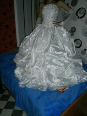  Красивое свадебное платье. Торг уместен