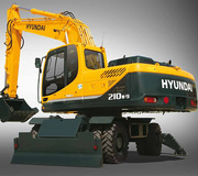 Колесный экскаватор Hyundai R200W-7