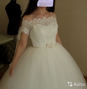 свадебное итальянское платье