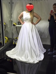 Счастливое свадебное платье 48-50 размер. 25 000р.