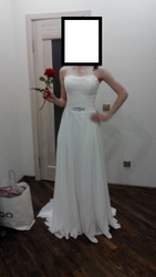 Продам шифоновое свадебное платье
